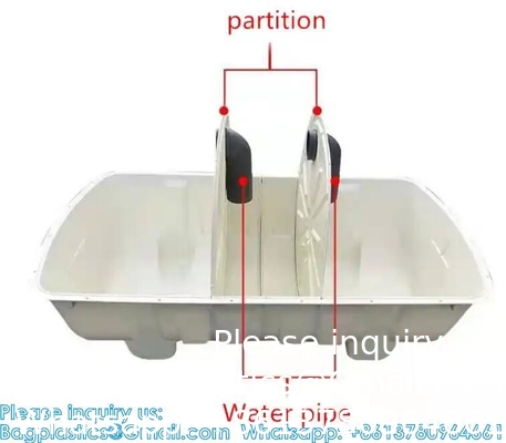 Underground Glass Fiber Reinforced Septic Tank Water Saving Toilet Flushing System Cubicle System
