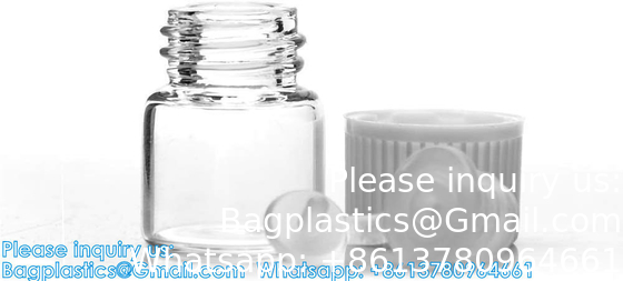 Glass Essential Oils Sample Bottles With Black Caps For Essential Oils, Perfumes &amp; Lab Chemicals 30ml Measuring Cup