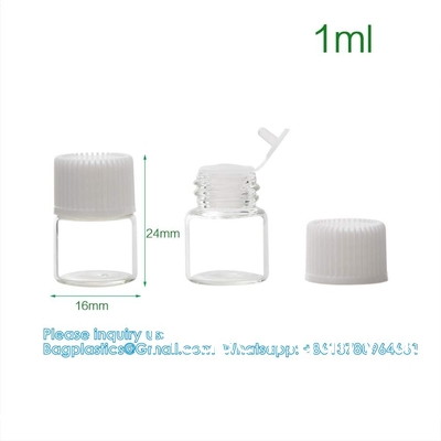 Glass Essential Oils Sample Bottles With Black Caps For Essential Oils, Perfumes &amp; Lab Chemicals 30ml Measuring Cup