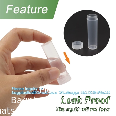 7 ML Plastic Vials With Lids Sample Bottles Vial Plastic Vials With Caps Plastic Vials For Small Items