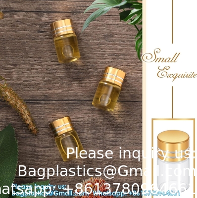 Mini Small Clear Glass Bottles Vials Tiny Jar With Plastic Stopper Miniature Bottle Message Bottle Gift DIY Decoration