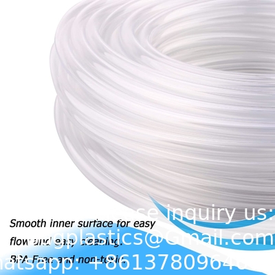 Clear Silicone Tubing,10FT 3/8&quot;ID X 1/2&quot;OD Food Grade Pure Silicone Hoses High Temp For Home Brewing Winemaking