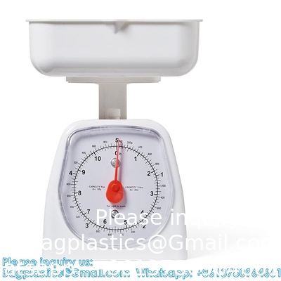 Dual-Dial Analog Platform Scale, 5 Kg Scale, Kitchen Scales, Weighing Scales, Classroom Supplies For Teachers