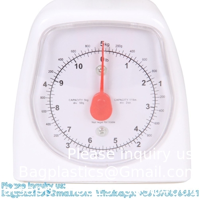 Dual-Dial Analog Platform Scale, 5 Kg Scale, Kitchen Scales, Weighing Scales, Classroom Supplies For Teachers