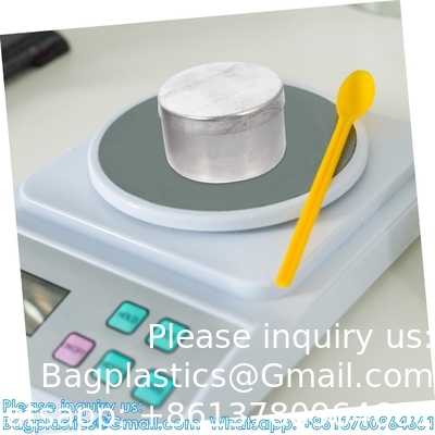 Aluminum Box Weighing Dish Narrow Spout Sampling Weighing Soil Collection Jar Aluminum Scale Pan Lab Measuring