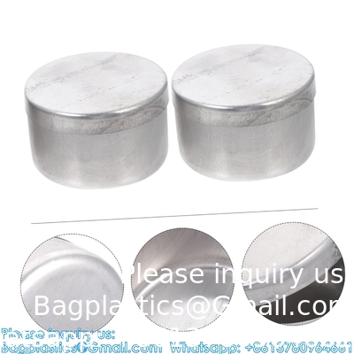 Aluminum Box Weighing Dish Narrow Spout Sampling Weighing Soil Collection Jar Aluminum Scale Pan Lab Measuring