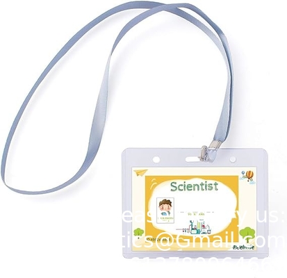 Kids Scientist Lab Coat Costume Dress Up With Goggles ID Card Science Experiment Set For Age 3-10