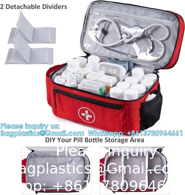 Travel Medicine Bag Organizer-Medicine Organizer Storage-Pill Bottle Organizer Storage-Medication Organizer