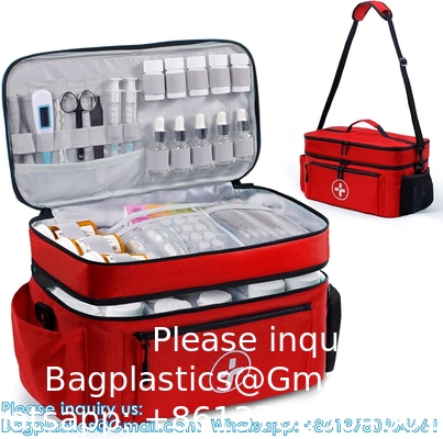 Travel Medicine Bag Organizer-Medicine Organizer Storage-Pill Bottle Organizer Storage-Medication Organizer