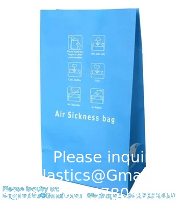 Airplane Vomit Barf Bags - Disposable Air Sickness Bags Vomit Bags For Car, Uber, Travel
