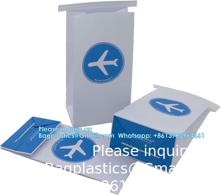 Airplane Vomit Barf Bags - Disposable Air Sickness Bags Vomit Bags For Car, Uber, Travel