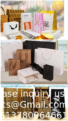 Pharmacy Bag, Prescription Bag 8&quot; x 5&quot; x 17”Pharmacy Paper Bag  Medicine Container, Medication Pack