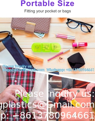 Extra Large Weekly Pill Organizer, 7 Days Pill Case Travel Daily Pill Box Portable Medicine Organizer Compartment