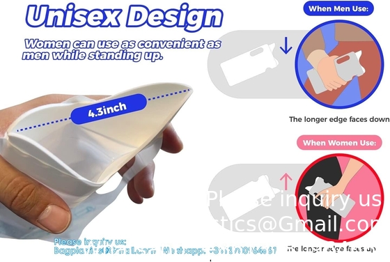 Urine Bags 700 Ml Pee Bags For Travel For Men Pee Bags For Travel For Women Travel Urinal Urine Bags For Travel Male