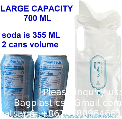 Urine Bags 700 Ml Pee Bags For Travel For Men Pee Bags For Travel For Women Travel Urinal Urine Bags For Travel Male