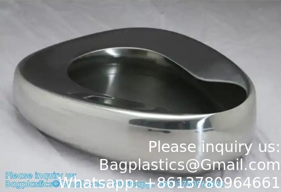 Bedpan Perfection Type Hollow Wares Bed Pan Perfection Type With Lid/ Hospital Bedpan Perfection Stainless Steel