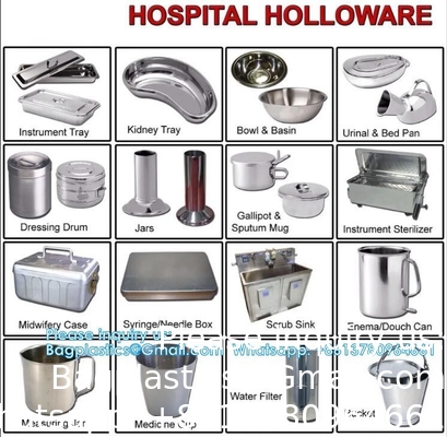 Bedpan Perfection Type Hollow Wares Bed Pan Perfection Type With Lid/ Hospital Bedpan Perfection Stainless Steel