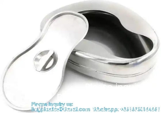 Bedpan Perfection Type Hollow Wares Bed Pan Perfection Type With Lid/ Hospital Bedpan Perfection Stainless Steel