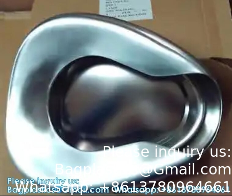 Bedpan Perfection Type Hollow Wares Bed Pan Perfection Type With Lid/ Hospital Bedpan Perfection Stainless Steel