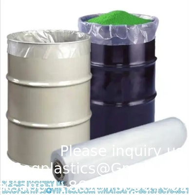ROUND BOTTOM, SQUARE BOTTOM BAGS, DRUM BUCKET LINER, CHEMICAL LINING BAG, IBC BAG, TANK LINER