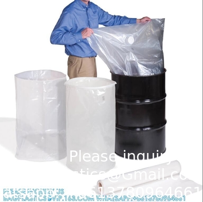 ROUND BOTTOM, SQUARE BOTTOM BAGS, DRUM BUCKET LINER, CHEMICAL LINING BAG, IBC BAG, TANK LINER