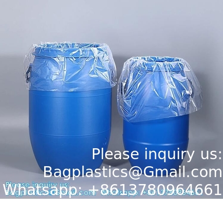 Plastic Manufacturer Supplies Durable Round Bottom Plastic Drum Barrel Liners Bags drum liner 10l bucket liner