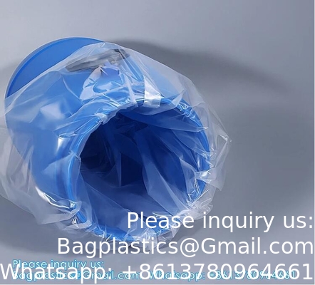 Plastic Manufacturer Supplies Durable Round Bottom Plastic Drum Barrel Liners Bags drum liner 10l bucket liner