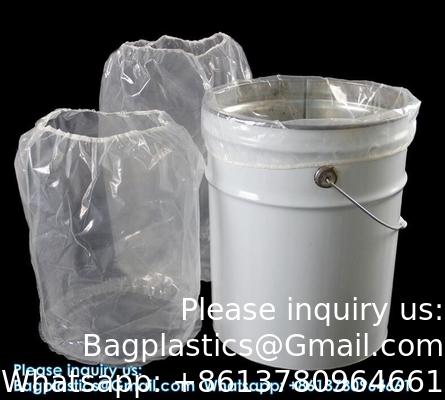 Plastic Manufacturer Supplies Durable Round Bottom Plastic Drum Barrel Liners Bags drum liner 10l bucket liner