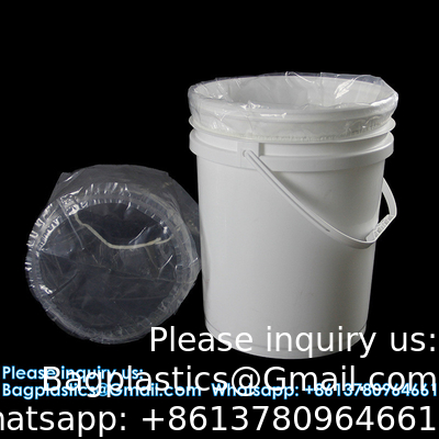 Plastic Manufacturer Supplies Durable Round Bottom Plastic Drum Barrel Liners Bags drum liner 10l bucket liner