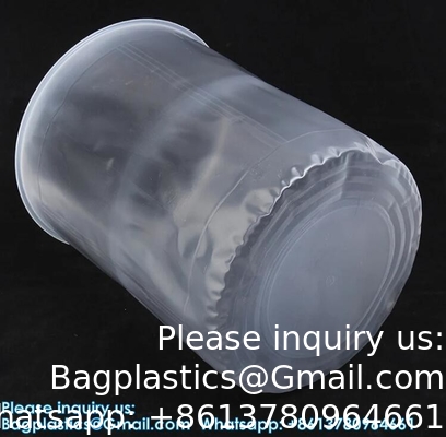 wholesale custom Round Bottom Plastic Bag Drum Liner For Industrial Paint Barrels round bottom barrel bags liner