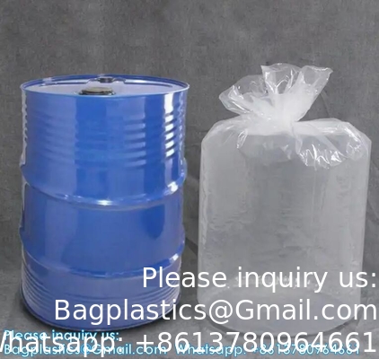 Drum Liner For Metal Bucket Round Bottom Bucket Liner Clear Poly Drum Liners For Painting Bucket And Oil Bucket