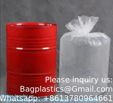 Drum Liner For Metal Bucket Round Bottom Bucket Liner Clear Poly Drum Liners For Painting Bucket And Oil Bucket