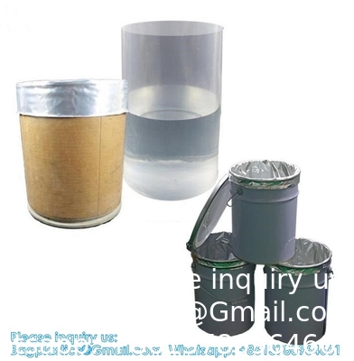 Composite Pure Aluminum Foil 200 L Drum Liners 55 Gallon Drum Liners Round Bottom Aluminum Foil Bag For Storage