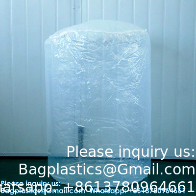 Factory Customized Size Logo 285mm/320mm/600mm/1150mm Plastic Drum Liner Bag Drum Liner With Snap