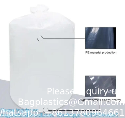 Heavy Duty Large Plastic Round Bottom Drum Liner Bag 55 Gallon Drum Liners Plastic Drum Liner Bag For 200ltr