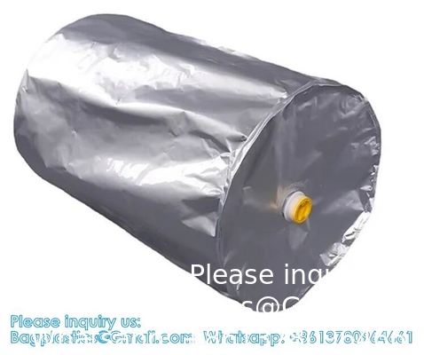 200 Ltr Round Bottom Aluminum Foil Bag Drum Liner drum liners/bags for storage of silicone and polyurethane sealants