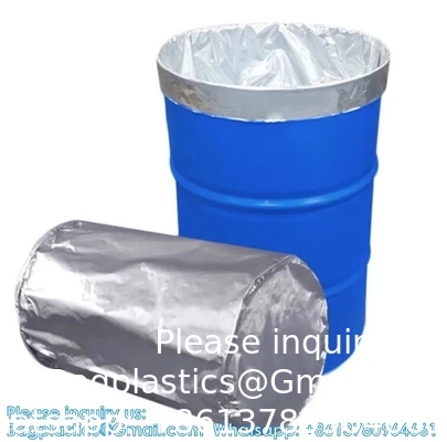 200 Ltr Round Bottom Aluminum Foil Bag Drum Liner drum liners/bags for storage of silicone and polyurethane sealants