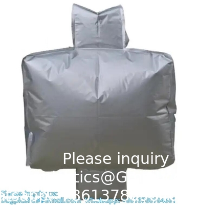 Foil Bulk Bag 1 Ton Aluminum Liner Bag Big Capacity 1000kg Jumbo Bag For Cement FIBC Container Bags