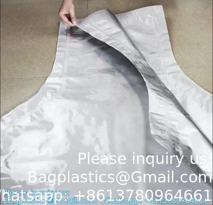 Aluminum Foil Moisture Proof Plastic Jumbo Packaging For 1 1.5 2 Ton 1000Kg 1500Kg Seed Bulk Fibc Bag