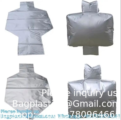 Aluminum Foil Moisture Proof Plastic Jumbo Packaging For 1 1.5 2 Ton 1000Kg 1500Kg Seed Bulk Fibc Bag