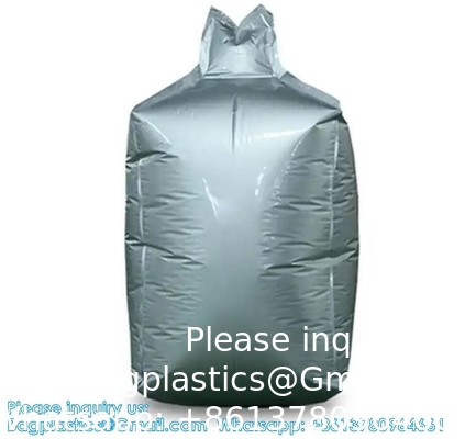 Aluminum Foil Moisture Proof Plastic Jumbo Packaging For 1 1.5 2 Ton 1000Kg 1500Kg Seed Bulk Fibc Bag
