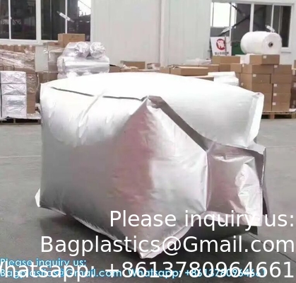 Aluminum Foil Moisture Proof Plastic Jumbo Packaging For 1 1.5 2 Ton 1000Kg 1500Kg Seed Bulk Fibc Bag