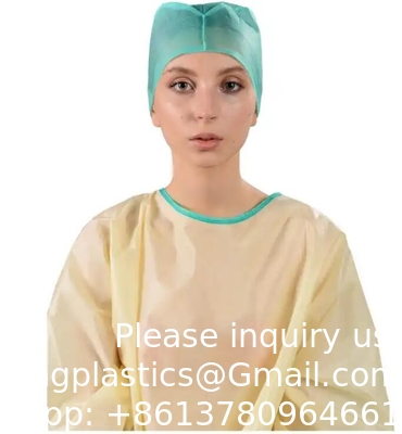 Disposable nonwoven Surgical cap DISPOSABLE NURSE SURGICAL HEADCAP NON WOVEN CAP BOUFFANT HAIR NET SHOW