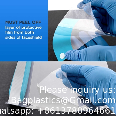 Reusable Face Shields With Eye Shield Recycled After Disinfection Salon Face Shields Ultra Clear Protective
