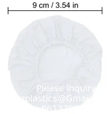 Non Woven Earphone Cover Black / White /Blue Nonwoven Disposable Hygienic Headphone Cover One Time Use Sanitary Ear
