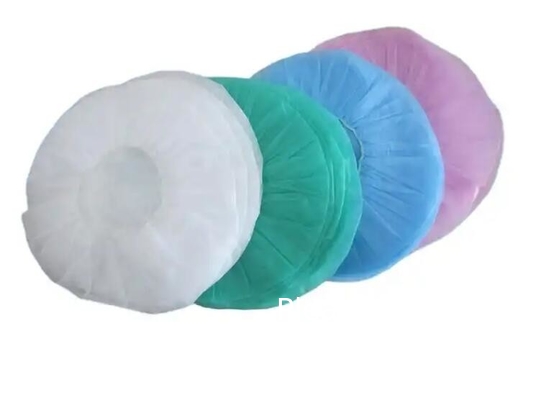 Factory Price Medical Surgical Pp Caps Bouffant Non-Woven Hair Net Disposable Mob Cap