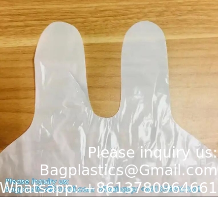 Disposable Non-Slip Finger Stall Finger Cot 2 Finger-gloves, Medical Using Individual Disposable Plastic Finger Cot