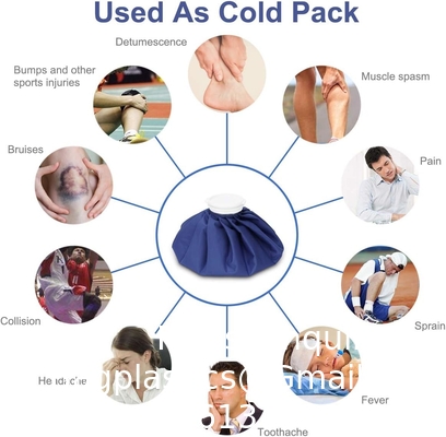 Ice Pack For Injuries, Hot &amp; Cold Therapy, Teeth Pain Pack, Headaches Bag, Menstrual Water Backs Fast Release Reusable