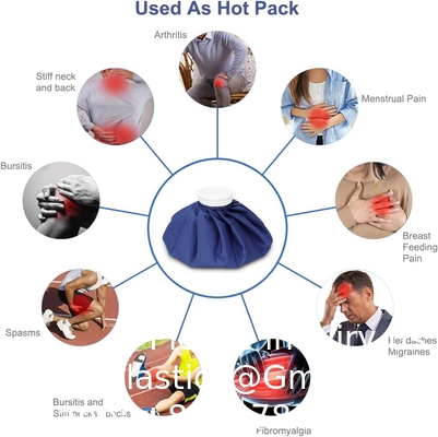 Ice Pack For Injuries, Hot &amp; Cold Therapy, Teeth Pain Pack, Headaches Bag, Menstrual Water Backs Fast Release Reusable