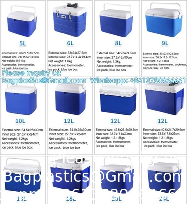 Custom Medical Organ Transport Portable Cooler Wine Beer Styrofoam Ice Chest Thermal Bag Food Large Cooler Box